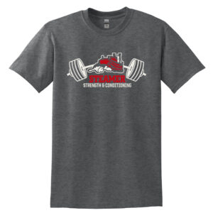 Steamer Strength Unisex Short Sleeve Tee-Dark Heather