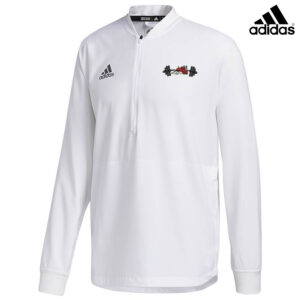 Steamer Strength Adidas Under The Lights Long Sleeve 1/4 Zip – White