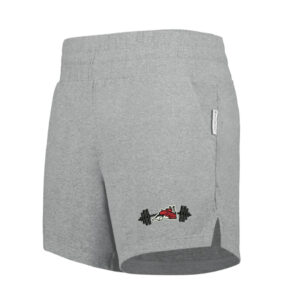 Steamer Strength Holloway Ladies Ventura Soft Knit Shorts-Grey Heather