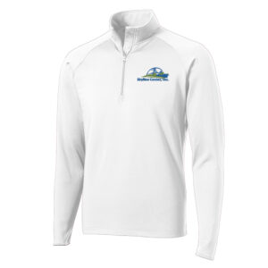 Skyline Employee Sport-Tek Sport-Wick Stretch 1/2-Zip Pullove Men-White