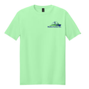 Skyline Employee Unisex Softstyle Short Sleeve T-Shirt-Mint Green