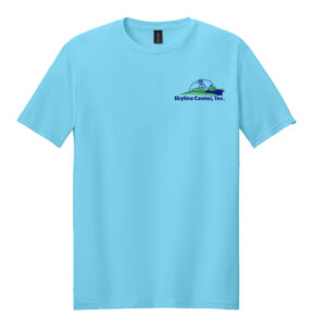 Skyline Employee Unisex Softstyle Short Sleeve T-Shirt-Sky