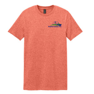 Skyline Employee Unisex Softstyle Short Sleeve T-Shirt-Heather Orange