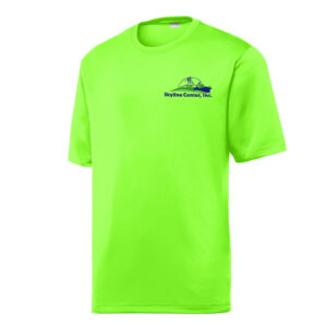 Skyline Employee Sport-Tek Men- Tough Tee Performance Tee–Neon Green