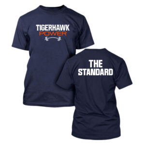 Tigerhawk Strength Unisex Short Sleeve Tee-Navy