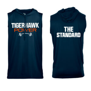 Tigerhawk Strength Badger B-Core Sleeveless Hood Tee Men-Navy
