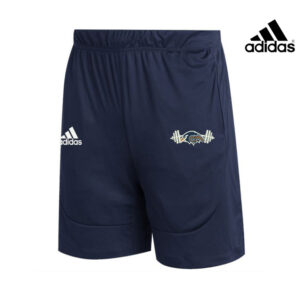 Tigerhawk Strength Adidas Sideline 21 Knit shorts with pockets-NAVY