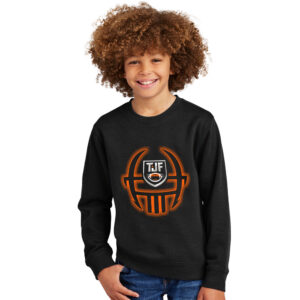 Tiger Junior Football V.I.T. Fleece Crew YOUTH  – Black