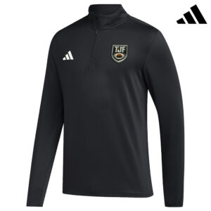 Tiger Junior Football Adidas 1/2 Zip – Black