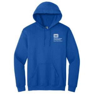 US Army Corps Engineers Unisex Fleece Crewneck Sweatshirt-Royal