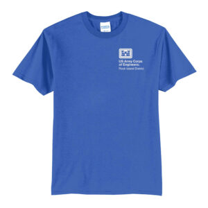 US Army Corps Engineers Unisex Short Sleeve Tee-Royal