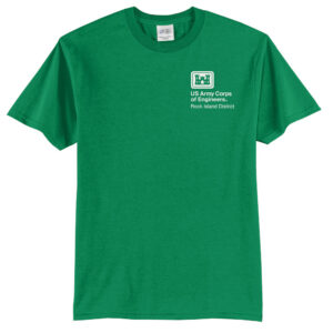 US Army Corps Engineers Unisex Short Sleeve Tee-Kelly