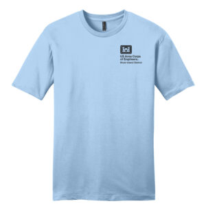 US Army Corps Engineers Unisex Premium Short Sleeve Tee-Ice Blue