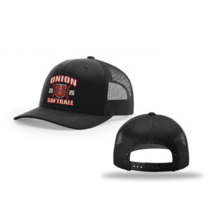 Union Softball Richardson Pro Mesh Adjustable Trucker Cap Solid-Black