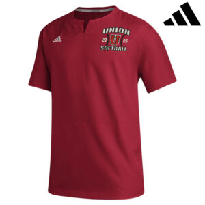 Union Softball Adidas ICON Cage Jacket – Team Power Red (M, L, 2X, 3X)