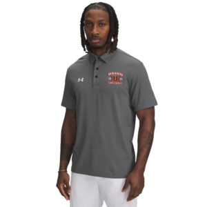 Union Softball Under Armour DRIVE Team Stripe Premium Polo – BLACK