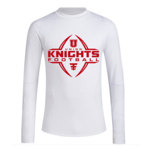 Union FB PG Adidas Men’s Techfit Cold Ready Long Sleeve – White
