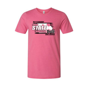 Bett Girls Soccer Champs Unisex Premium Short Sleeve Tee-heather Charity Pink