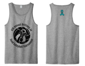 Brittney Jo 4th Annual Allmade Unisex Tri-Blend Tank-Aluminum Grey