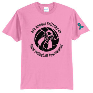 Brittney Jo 4th Annual Unisex Short Sleeve Tee-Candy Pink