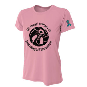 Brittney Jo 4th Annual A4 Women’s Cooling Performance Crew-Pink