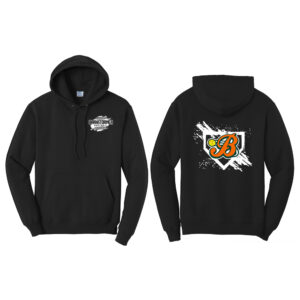 Barnstormer SB Unisex Fleece Hooded sweatshirt-Black