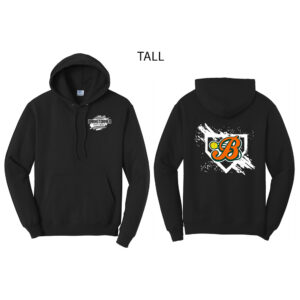 Barnstormer SB Tall Fleece Hooded Sweatshirt-Black