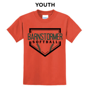 Barnstormer SB Youth Short Sleeve Tee-Orange
