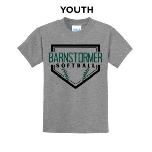 Barnstormer SB Youth Short Sleeve Tee-Grey