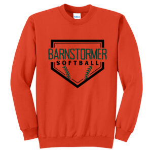 Barnstormer SB Unisex Fleece Crewneck Sweatshirt-orange