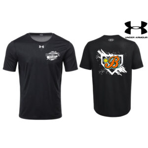 Barnstormer SB Under Armour Men Team Tech Short Sleeve Tee-Black