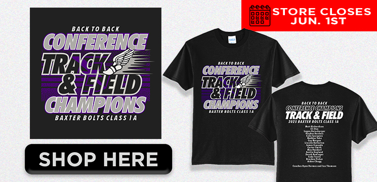Read more about the article BAXTER TRACK AND FIELD CONFERENCE CHAMPS 2025