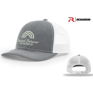 Beyond Behavior Richardson Pro Crown Mesh Back Adjustable back cap Split-heather Grey/White