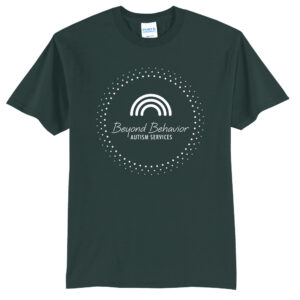 Beyond Behavior Unisex Short Sleeve Tee-Dark Green