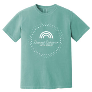 Beyond Behavior Unisex Comfort Colors Pigment Dyed Short Sleeve Shirt-Seafoam
