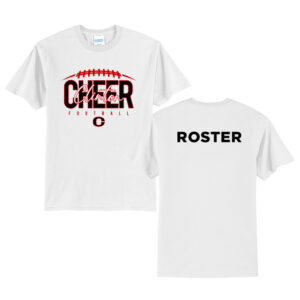 Clinton Cheer TG Unisex Basic Short Sleeve Tee-White