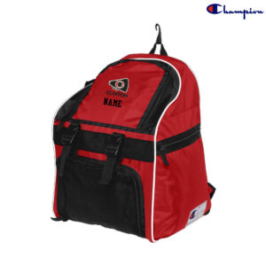Clinton Cheer TG Winter Cheer Champion All Sport Backpack-Red/Black