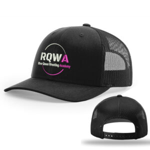 Clinton Girls WC Richardson Pro Mesh Adjustable Trucker Cap Solid-Black