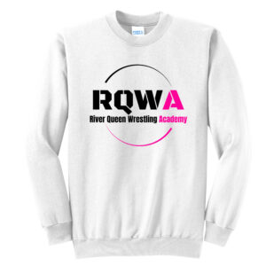 Clinton Girls WC Unisex Fleece Crewneck Sweatshirt-White