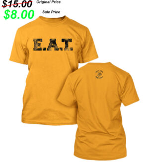 CPU Football PG Unisex Short Sleeve Tee-Gold