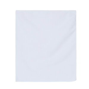 DM East Football PG 100% Cotton Velour hemmed towel-White