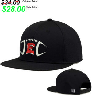DM East Football PG The Game Perforated GameChanger Snapback Cap-Black