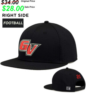 GV FB Gear The Game Perforated GameChanger Snapback Cap-Black