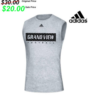 GV FB Gear Adidas Creator Sleeveless Tee-Grey Heather