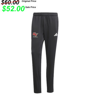 GV FB Gear Adidas Game and Go Men 3 Bar Training Pants -Black