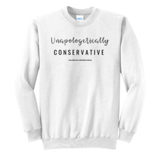 Iowa FRW Unisex Fleece Crewneck Sweatshirt-White