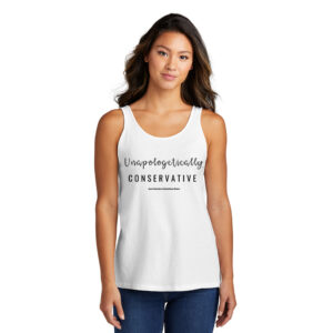 Iowa FRW Port and Company Women Beach Wash Garment Dyed Tank-White