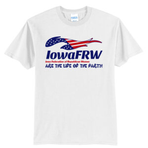 Iowa FRW Unisex Short Sleeve Tee-White