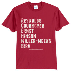 Iowa FRW Unisex Short Sleeve Tee-Red