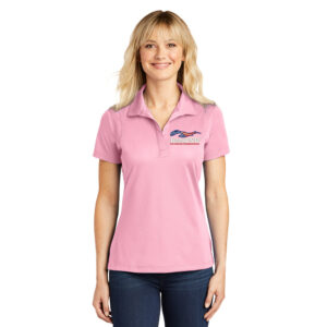 Iowa FRW Sport-Tek LADIES Micropique Sport-Wick Polo-Light Pink